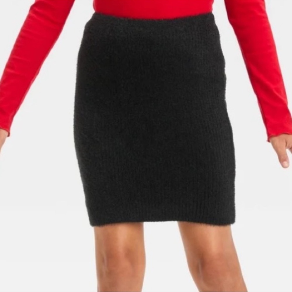 Art Class Girls' Fuzzy Ribbed Sweater Skirt size Large 10/12